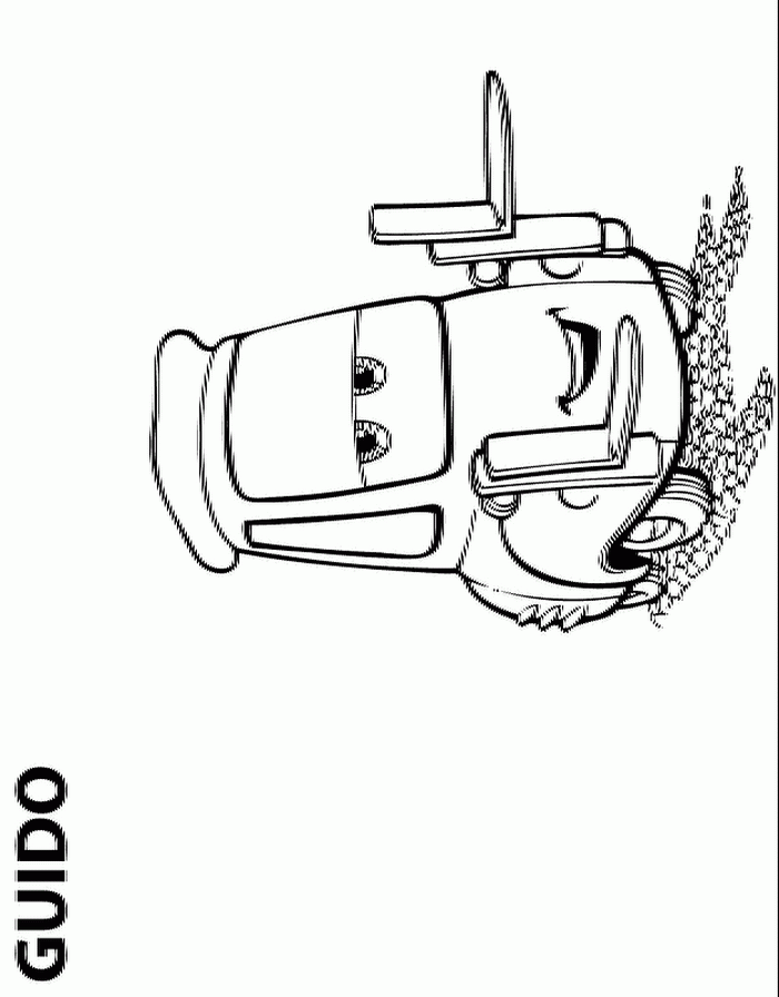 Plansa de colorat cu Cars pixar 144 51